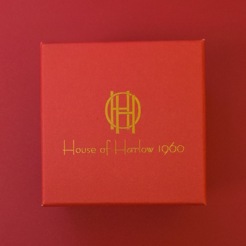 🩷NIB🩷House of Harlow 1960 (VALENTINES) EARRINGS in Scarlet Box